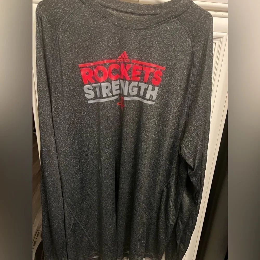 Houston Rockets Basketball NBA adidas Ultimate Tee Short Sleeve T-Shirt 2XLT